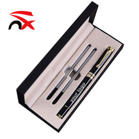 Coffrets cadeaux promotionnels personnalisés, stylos gel de haute qualité, stylos métalliques pour signature de bureau, pour cadeaux d'entreprise