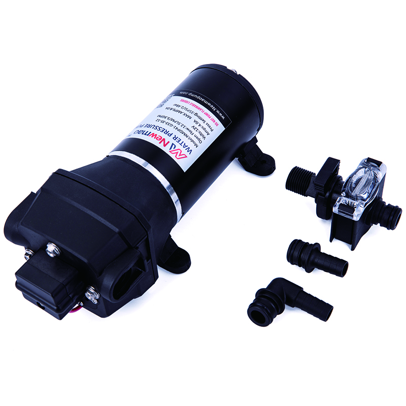 Newmao 40PSI по запросу давление 12V flojet Электрический диафрагменный морской водяной насос