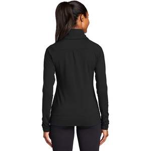 2025 Chaquetas elásticas con cremallera completa personalizadas para mujer Lst852 con logotipo y textos bordados personalizados - Product Image 3