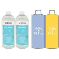 Vente en gros sans dégazage sous vide étain durcissement Rtv2 matière première moulage moule caoutchouc de Silicone liquide