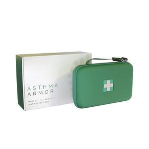 子供と大人のための卸売防水薬旅行オーガナイザー喘息吸入器EVAキャリングケース - Product Image 5