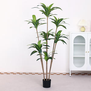 Nueva Planta Artificial de Madera Brasileña Verde, Resistente a los Rayos UV, Ecológica, Duradera, Diseño Moderno para Sala de Estar, Interior/Exterior - Product Image 4