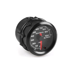 Manómetro de Presión de Aceite para Automóviles de Carreras de 12 V, 52 mm, Motor Paso a Paso de Alta Velocidad, Colorido, para Medidor de Automóviles, Instrumento Universal - Product Image 1