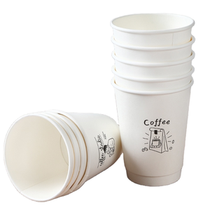 แก้วกาแฟกระดาษคราฟท์แบบใช้แล้วทิ้งขนาด 12 ออนซ์ ย่อยสลายได้ทางชีวภาพ PLA ปรับแต่งได้ ผนังชั้นเดียว ปั๊มนูนลาย PE สำหรับใส่บะหมี่กึ่งสำเร็จรูป - Product Image 1