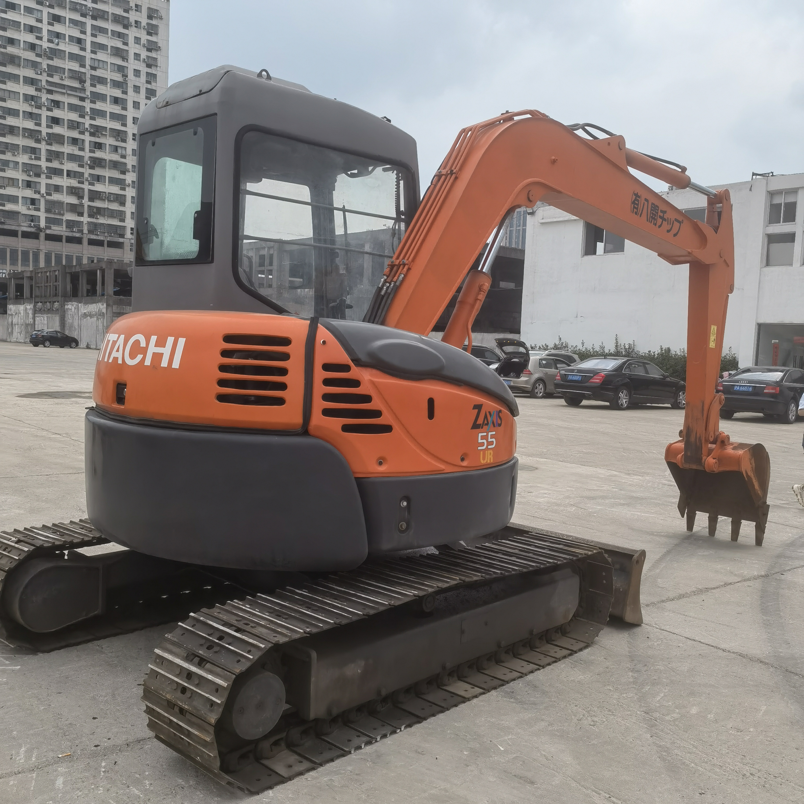 Japan Made Hitachi ZX55 Mini Digger ,Hitachi Zaxis 55 Tracked