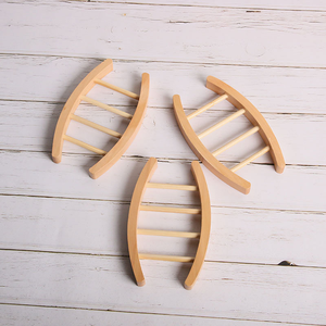 Moderna Portasapone Ecologica in Legno Schima con Logo Personalizzato, Verniciata Marrone, Forma Quadrata/Rettangolare, Sospensione Piatta per Bagno - Product Image 5