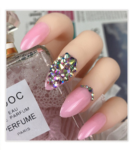 ILSA-prensa de punta de <span class=keywords><strong>uñas</strong></span> en forma de <span class=keywords><strong>almendra</strong></span> acrílica, venta al por mayor - Product Image 5