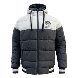 Chaqueta <span class=keywords><strong>North</strong></span> Wind de alta calidad para <span class=keywords><strong>hombre</strong></span>, <span class=keywords><strong>Parka</strong></span> acolchada con cara sonriente personalizada para invierno, impermeable, ligera, de talla grande, con logotipo informal - Product Image 5