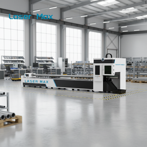 Coupe-tube <span class=keywords><strong>laser</strong></span> biseauté 6000W pour tuyaux extra épais, longueur 6500mm, portée 10-230mm, haute puissance, industriel - Product Image 1