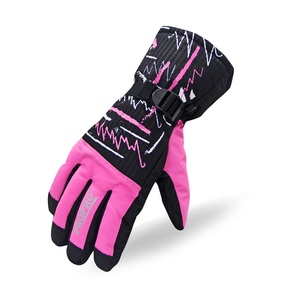 Gants de neige chauds pour <span class=keywords><strong>hiver</strong></span>, imperméable, imprimé personnalisé, pour le Ski et le Skateboard, hommes et femmes - Product Image 1