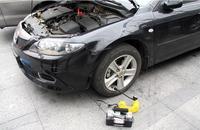 Double Cylinder DC12V Car Air Compressor 150PSI Portable Metal Tyre Inflator Battery Clips for 4X4 SUV Off Road Rescue