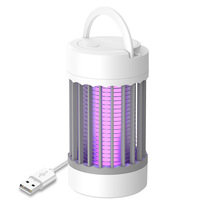 USB Oplaadbare Stille Elektrische Insectenverjager 365nm UV Nachtlampje Golflamp Binnen Insectenwerend Muggenverjager