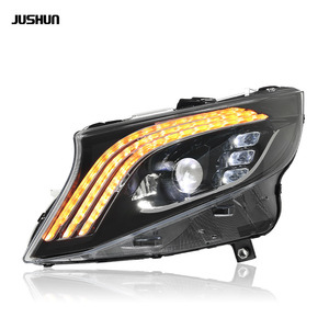 Jushun Mercedes-Benz Vento ชุดไฟหน้า W447 LED สามบาร์ DRL ตามลำดับสัญญาณไฟเลี้ยว - Product Image 4