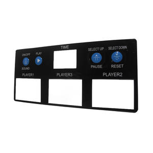 Autocollant de panneau de clavier d'ordinateur personnalisé, étiquette, plaque signalétique, autocollant en PVC, sérigraphie, imperméable, électronique grand public, télécommande tactile - Product Image 5