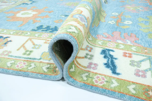 Tapis moderne en laine Oushak fait main, couleur unie, taille personnalisée, antidérapant, lavable, très résistant, fabricant direct pour la maison - Product Image 4