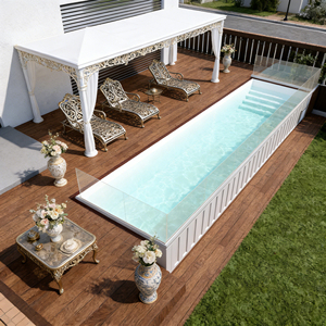 Pools on Sale Fiberglass Mold Family Multifunctional Get Swimming Water tank Backyard Durable Outdoor Swim Pool Spa - Product Image 6