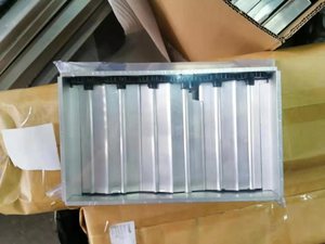 Cung Cấp Ở Quảng Đông Chất Lượng Cao HVAC Nhôm Đối Lập Blade Damper OBD Cho Vuông <span class=keywords><strong>4</strong></span> Cách Khuếch Tán - Product Image 5
