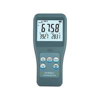 Thermomètre à thermocouple 2 canaux RTM1102, sonde de type K double canal T1-T2, affichage MAX MIN HOLD ° C/ ° Thermomètre LCD F