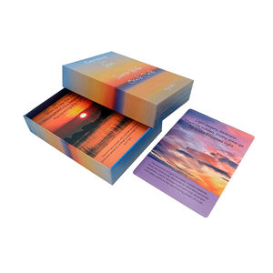 Cartes Oracle Personnalisées <span class=keywords><strong>de</strong></span> Haute Qualité en Papier Écologique, Outil <span class=keywords><strong>de</strong></span> Divination Quotidienne Intuitif - Product Image 1