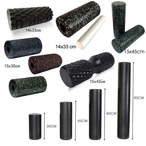 Ensemble de 5 rouleaux de massage en mousse EPP haute densité pour fascia, avec balle de massage <span class=keywords><strong>duo</strong></span> pour <span class=keywords><strong>yoga</strong></span>, pilates, et soulagement des douleurs musculaires - Product Image 5