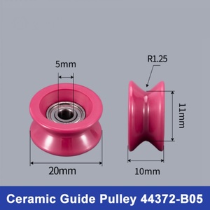 Ruedas Guía de Cerámica Sen Guang 20x10mm para Trefilado, Certificación ISO9001:2008, OEM Disponible, Resistentes al Desgaste, Larga Duración - Product Image 3