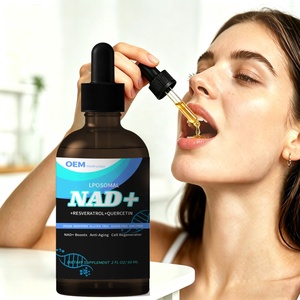 อาหารเสริม NAD ความเข้มข้นสูง ขายดี นิโคตินาไมด์ ไรโบไซด์ รีสเวอราทรอล ชนิดลิโปโซม น้ำยา NAD ช่วยชะลอวัย NAD Plus แบบน้ำ - Product Image 6