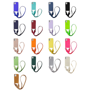 Fundas para Teléfono <span class=keywords><strong>con</strong></span> Correa para Colgar al Cuello para <span class=keywords><strong>iPhone</strong></span> 14 8 Plus Xs 11 12 <span class=keywords><strong>13</strong></span> <span class=keywords><strong>Pro</strong></span> <span class=keywords><strong>Max</strong></span>, <span class=keywords><strong>Funda</strong></span> de Silicona <span class=keywords><strong>con</strong></span> Cordón y Correa - Product Image 6