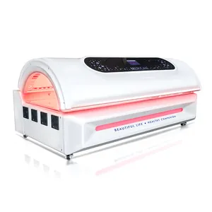 RLT LED Light Therapy Bed Photobiomodulation 630 660 910 850 940nm Bio Red Yellow Green Blue Light Infrared Pain Relief