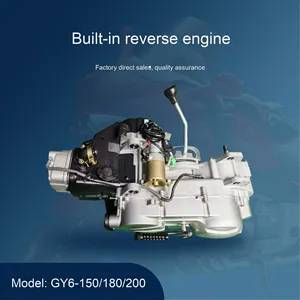 Venta Directa de Fábrica, Nuevo Motor GY6 150/180cc para Go-Kart/Quad, con Reversa Integrada y Cambio de Velocidad Continuo JH-16 1 año - Product Image 3