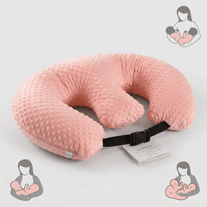 Cojín de Lactancia, Almohada de Soporte para Lactancia Materna, Espuma Viscoelástica, Correa Ajustable, Portátil, para Maternidad y Embarazo - Product Image 1