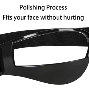 Gafas de Entrenamiento de Baloncesto Negras Ajustables, Equipo Deportivo Único para Entrenamiento de Atletas - Product Image 6