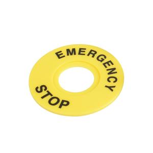 Copertura impermeabile di emergenza gialla/strumenti dell'interruttore a pulsante - Product Image 3