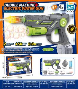 <span class=keywords><strong>2</strong></span>-in-1 automatische elektrische PP-Kunststoff blase und Wasser pistole mit Blasen lösung Outdoor-Spielzeug Doppel funktion mit Licht - Product Image 6