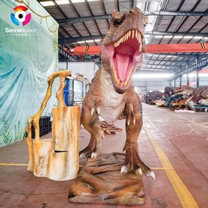 T-Rex géant de 5 m à chevaucher : Attraction réaliste de dinosaure prédateur pour parcs d'attractions et parcs à <span class=keywords><strong>dinosaures</strong></span> - Product Image 3