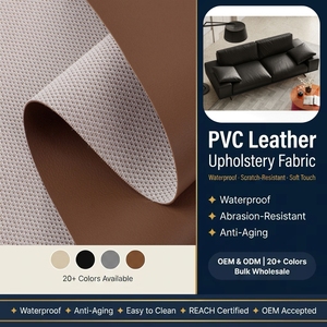 Pelle Sintetica in PVC Resistente all'Usura, Similpelle Scamosciata Artificiale in Rotoli, Resistente all'Invecchiamento per Divani e Interni Auto - Product Image 1