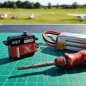 KST เซอร์โว9.2kgf แกน <span class=keywords><strong>X15</strong></span>-908 V8.0ขนาดเล็กหัวฉีดมาตรฐานแรงดันไฟฟ้าสูงซม. สำหรับเมาท์กิมบอลกันโคลง - Product Image 2