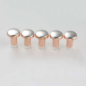 Mới đến chuyển đổi điện Bạc liên hệ với đinh tán Hợp Kim Bạc Đồng rắn mùa xuân nạp tri-kim loại điện địa chỉ liên lạc - Product Image 2