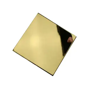 Prezzi della lamiera di acciaio inossidabile Aisi 430 304 oro lamiera decorativa goffrata in acciaio inossidabile prezzo
