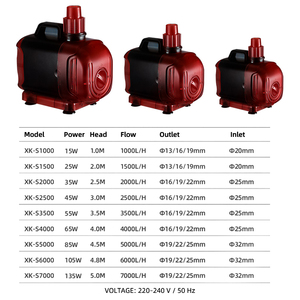 Bomba Sumergible Silenciosa de Frecuencia Fija, de Plástico, de Lujo, Moderna, para Peceras, con Succión Lateral y Inferior, para Estanques de Koi - Product Image 6