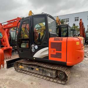 Excavatrice Hitachi Zx60 d'occasion d'origine japonaise, Zx120, Zx130, mini-excavatrice d'occasion de 6 tonnes, Hitachi Zx70, Zx75, Zx120, Zx200, excavatrice d'occasion - Product Image 2