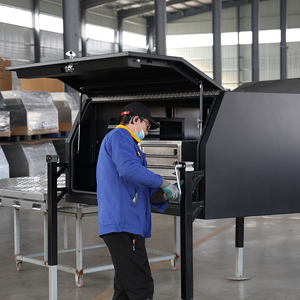 Cubierta de Aluminio Ligera Personalizada para Camioneta, Caja de Herramientas para Camioneta, Cubierta de Aluminio Modificada para Camioneta, Fábrica de Cubiertas para Camionetas - Product Image 4