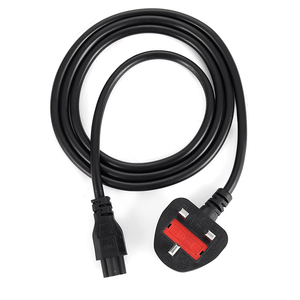سلك طاقة في المملكة المتحدة بالجملة ، قابس مصبوب مع ذيل زهر - Product Image 6