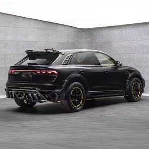 Kit de carrocería de fibra de carbono seco estilo Msy, parachoques delantero, parachoques trasero, falda lateral, alerón, capó, kit de carrocería ancho para <span class=keywords><strong>Audi</strong></span> Rsq8 2025 + - Product Image 4