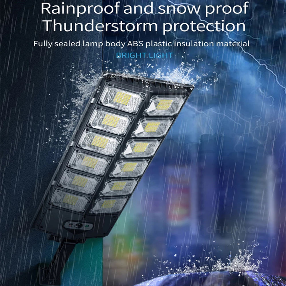Good Quality Lamp With Panel All In One S 500 Watts 1000w Solar Street Light Different Option · image 4