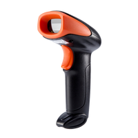 Lector de Códigos QR para Pagos Móviles, Inalámbrico, USB, Portátil, Escáner de Códigos de Barras 1D y 2D para Tabletas Android