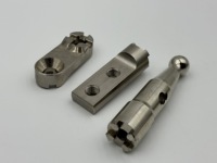 LECHEN Usinage CNC Acier Inoxydable 304 Raccord Rapide à Came en B avec Rainure de Verrouillage pour Tuyau Modèle de Perçage LC996