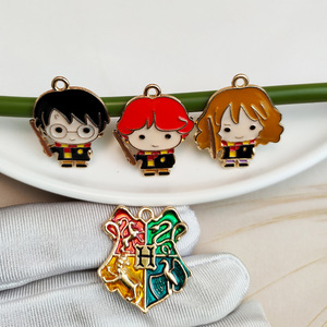 Breloques Kawaii en métal de Style de dessin animé mignon pour bricolage, boucle d'oreille, Bracelet, fabrication de bijoux - Product Image 5