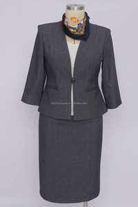 Hot Sale Womens Clothing Manufacture <b>Office</b> Suits <b>Set</b> for Plus Size Women - Product Image 2