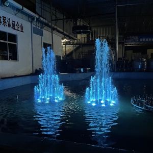 Fenlin hiện đại thép không gỉ nhảy múa đài phun nước âm nhạc tính năng cho biệt thự vườn ngoài trời - Product Image 3