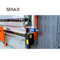 Prensa Plegadora Hidráulica CNC de 220 Toneladas y 6100 mm, Máquina de Plegado de Chapa Metálica con Cama de 6 m de Longitud, Servo Hidráulica con Sistema de Corrección de Desviación